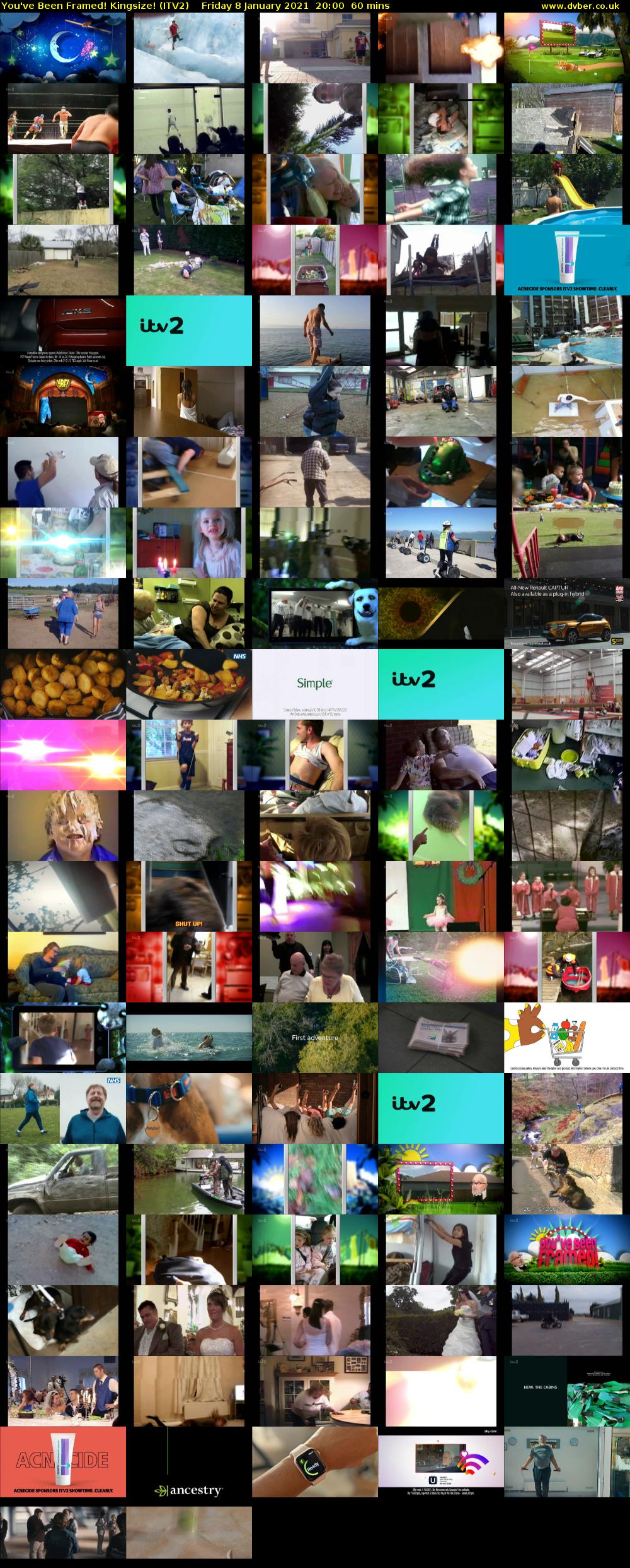 You've Been Framed! Kingsize! (ITV2) Friday 8 January 2021 20:00 - 21:00