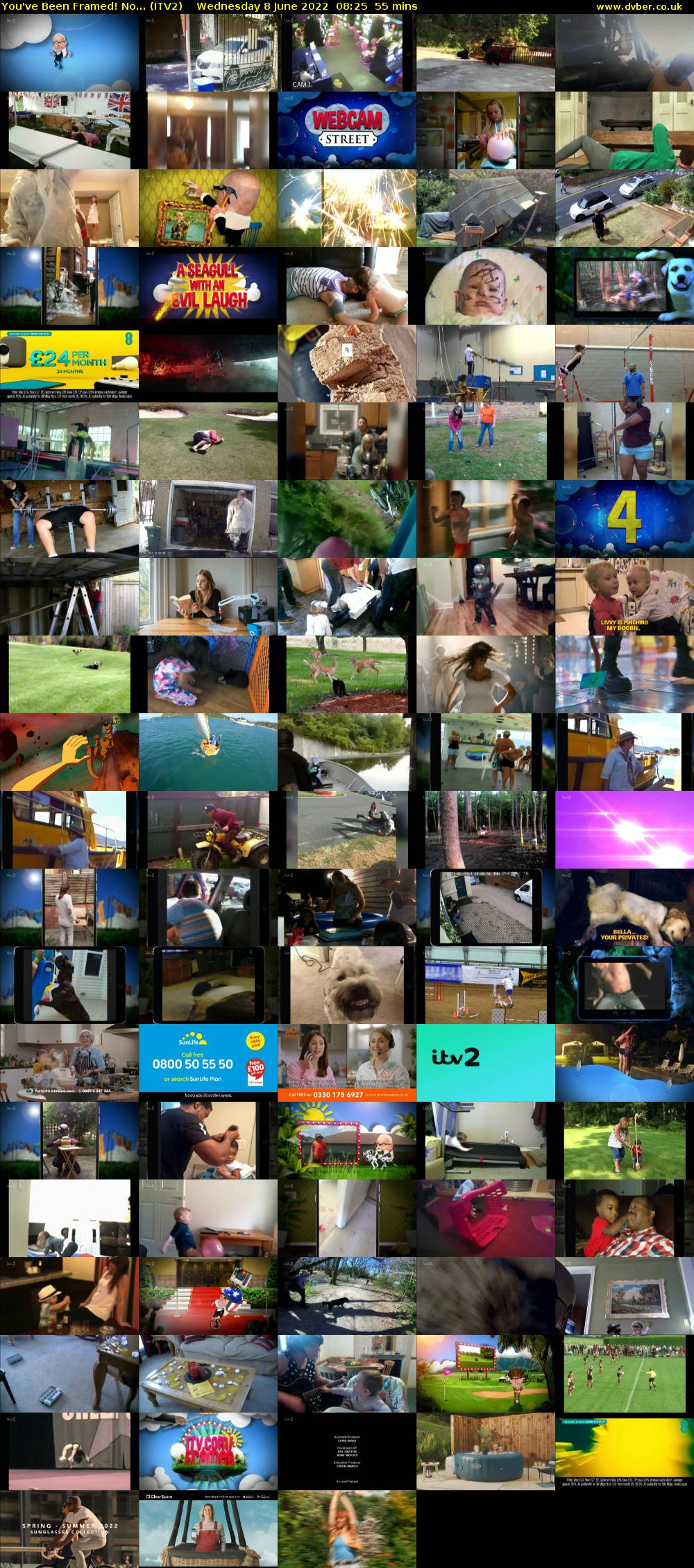 You've Been Framed! No... (ITV2) Wednesday 8 June 2022 08:25 - 09:20