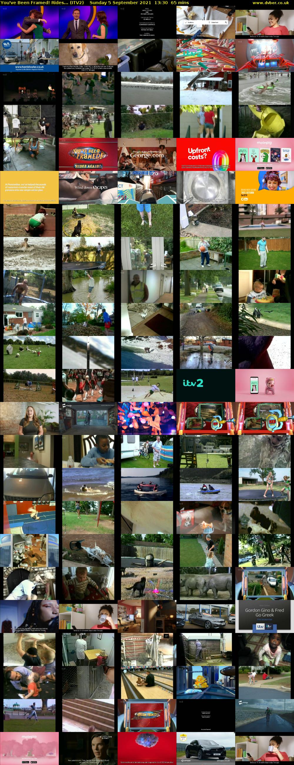 You've Been Framed! Rides... (ITV2) Sunday 5 September 2021 13:30 - 14:35