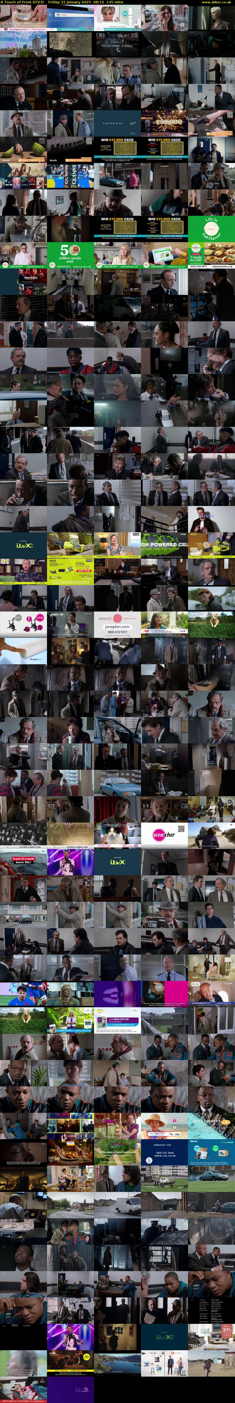 A Touch of Frost (ITV3) Friday 31 January 2025 08:10 - 10:35