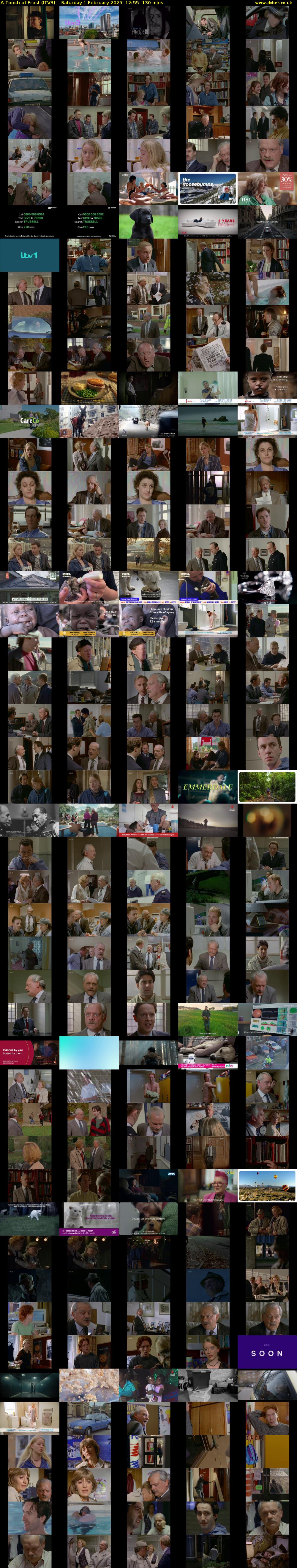A Touch of Frost (ITV3) Saturday 1 February 2025 12:55 - 15:05