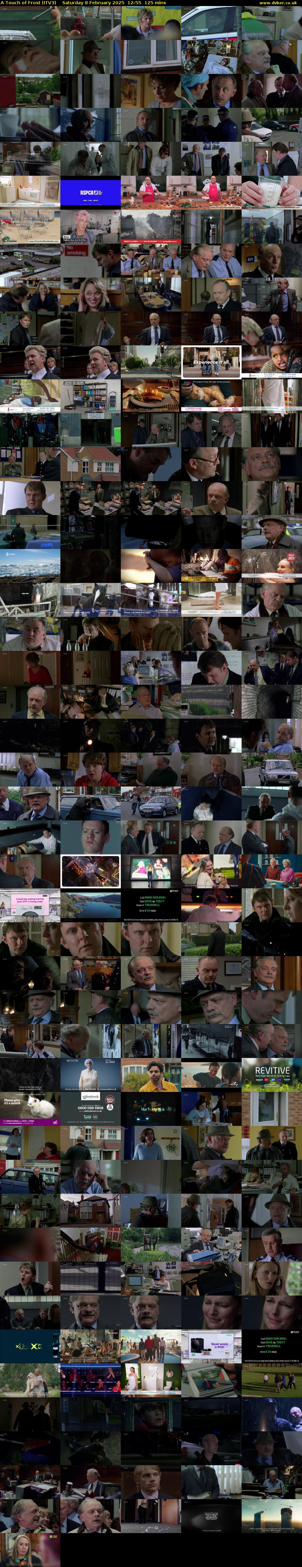 A Touch of Frost (ITV3) Saturday 8 February 2025 12:55 - 15:00