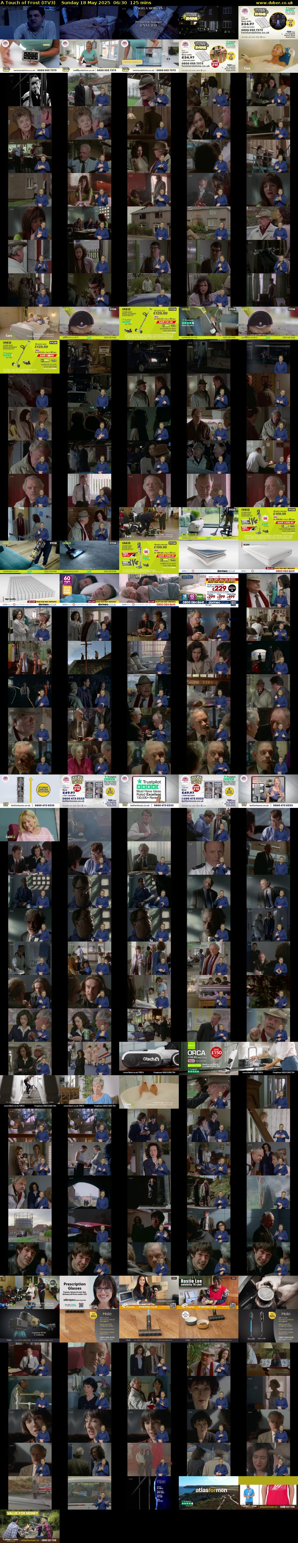 A Touch of Frost (ITV3) Sunday 18 May 2025 06:30 - 08:35