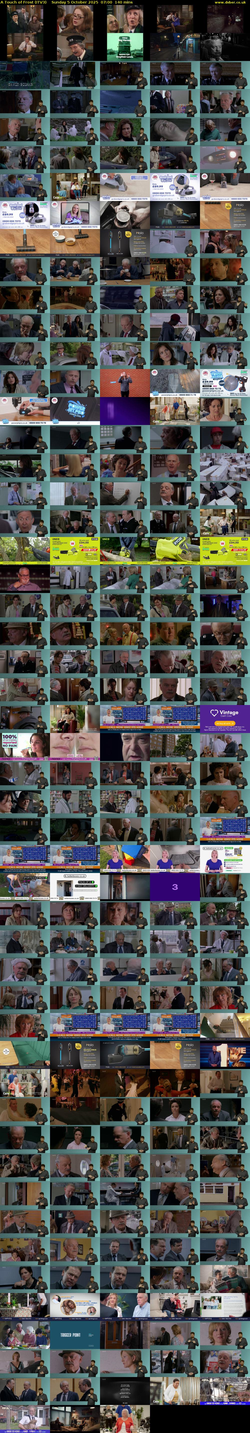 A Touch of Frost (ITV3) Sunday 5 October 2025 07:00 - 09:20