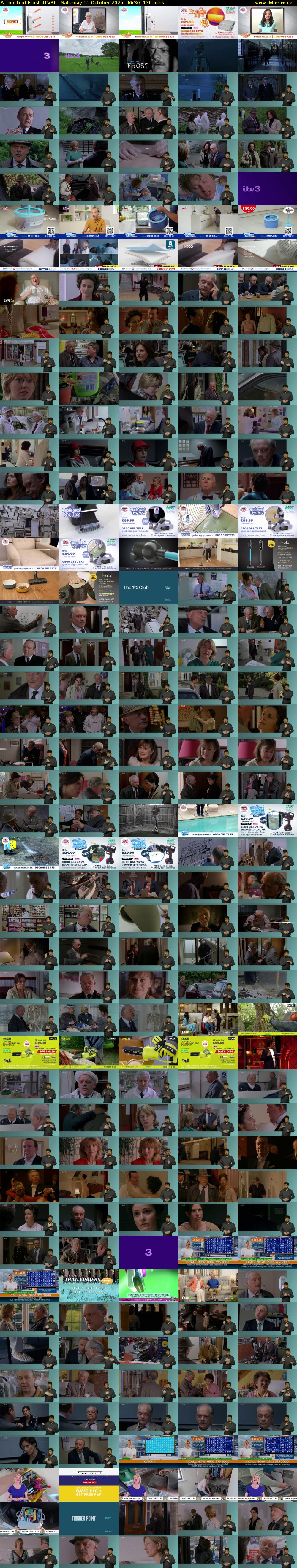 A Touch of Frost (ITV3) Saturday 11 October 2025 06:30 - 08:40