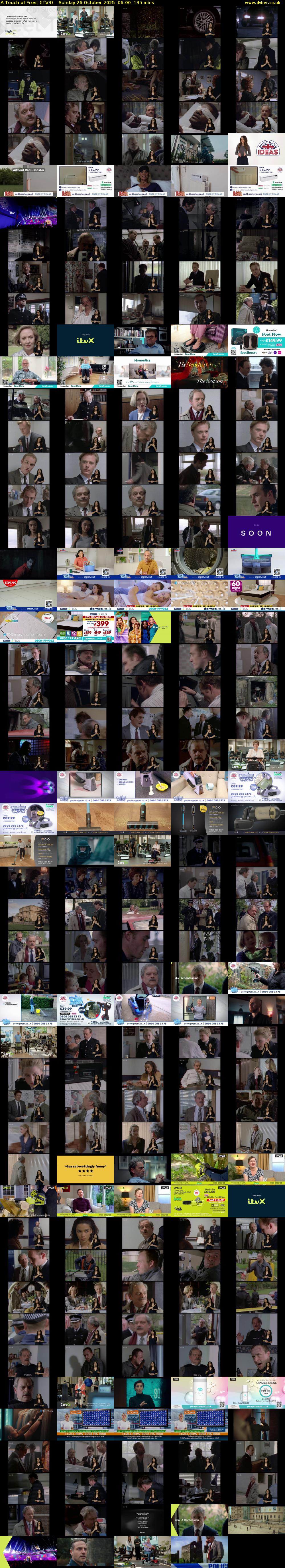 A Touch of Frost (ITV3) Sunday 26 October 2025 06:00 - 08:15