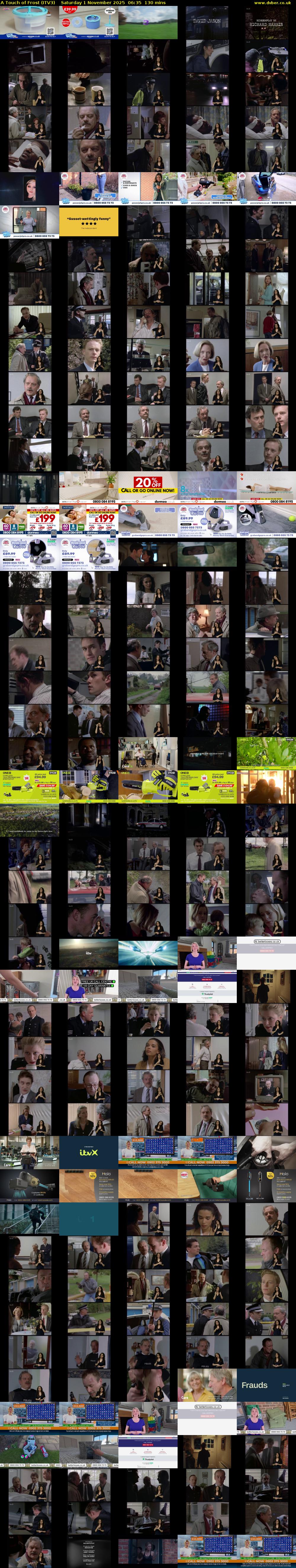 A Touch of Frost (ITV3) Saturday 1 November 2025 06:35 - 08:45