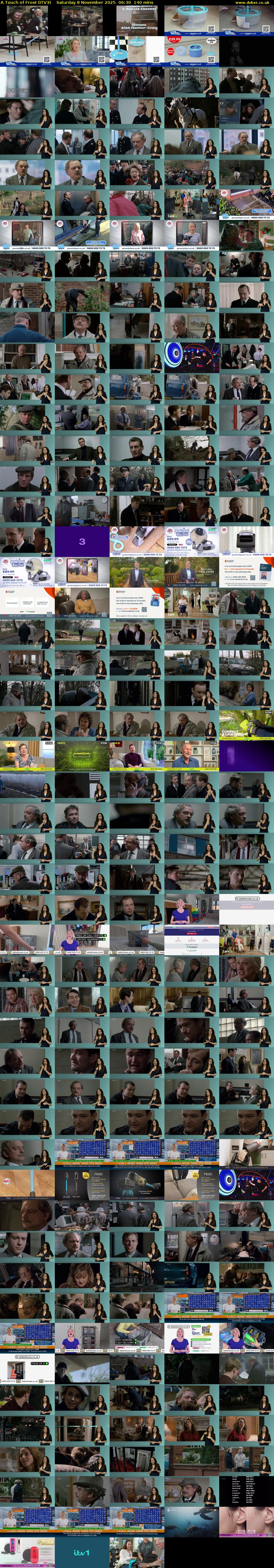 A Touch of Frost (ITV3) Saturday 8 November 2025 06:30 - 08:50