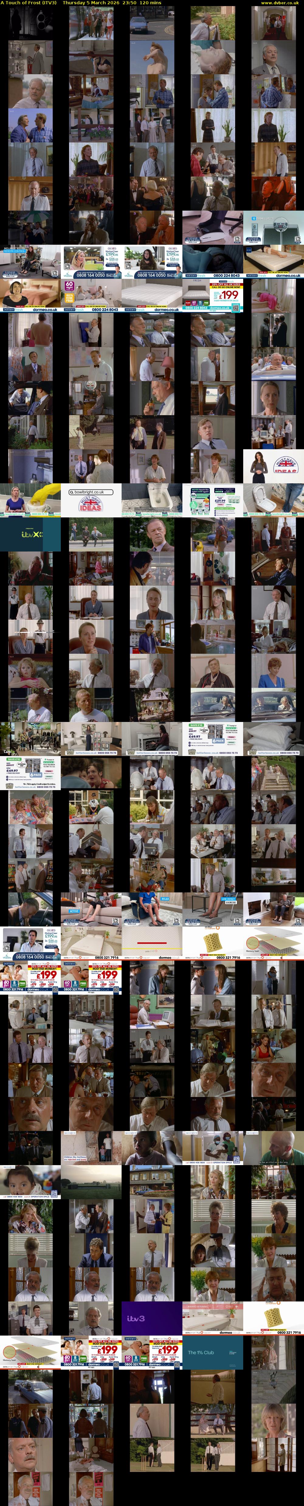 A Touch of Frost (ITV3) Thursday 5 March 2026 23:50 - 01:50