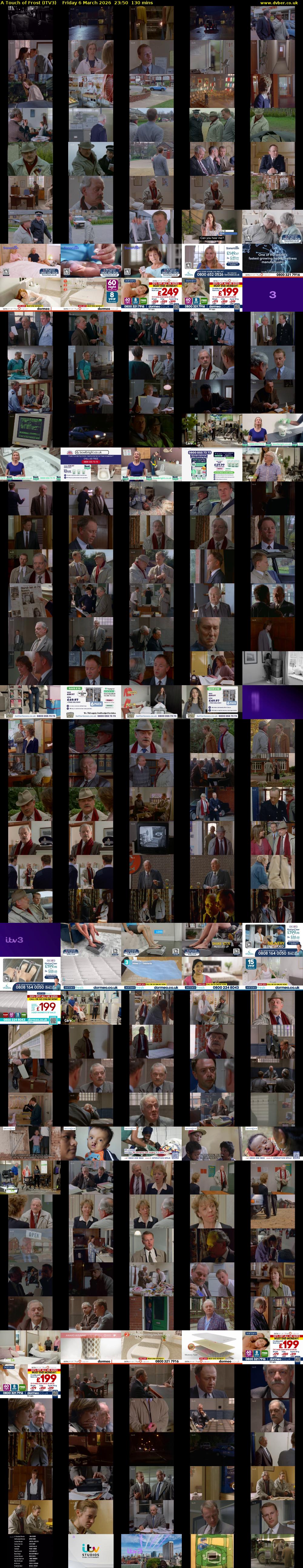 A Touch of Frost (ITV3) Friday 6 March 2026 23:50 - 02:00