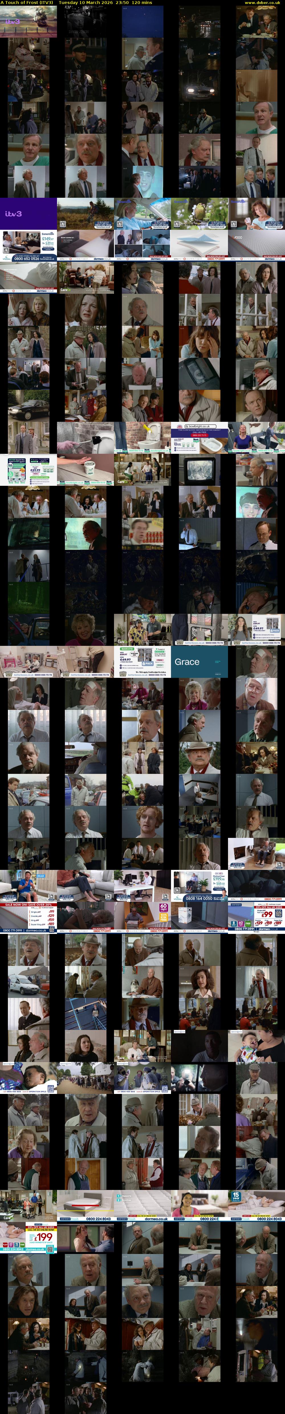 A Touch of Frost (ITV3) Tuesday 10 March 2026 23:50 - 01:50