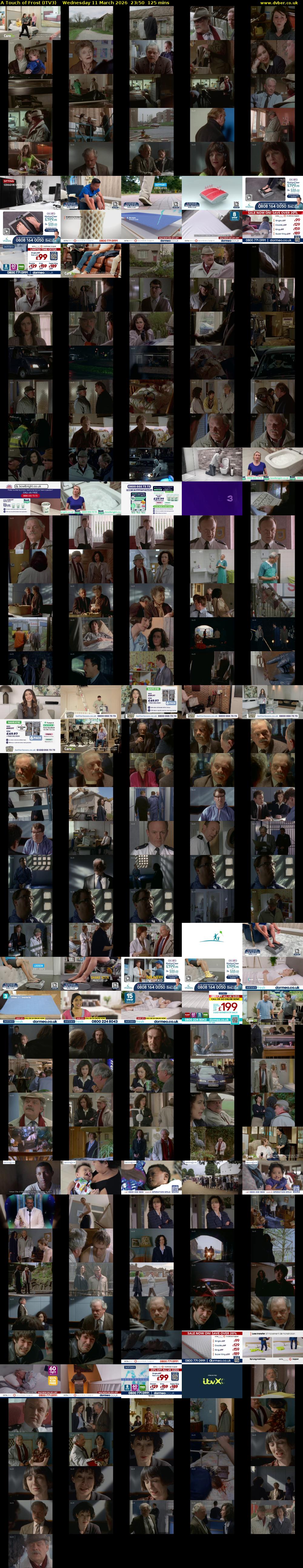 A Touch of Frost (ITV3) Wednesday 11 March 2026 23:50 - 01:55