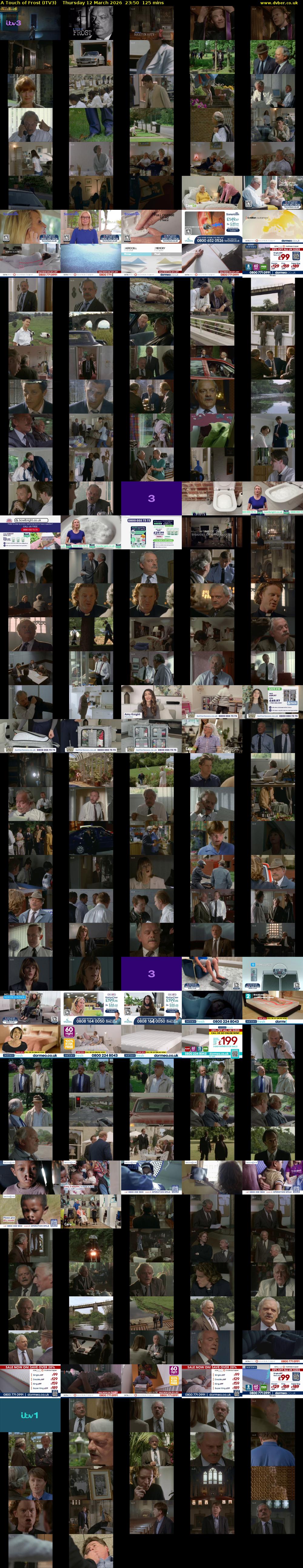 A Touch of Frost (ITV3) Thursday 12 March 2026 23:50 - 01:55