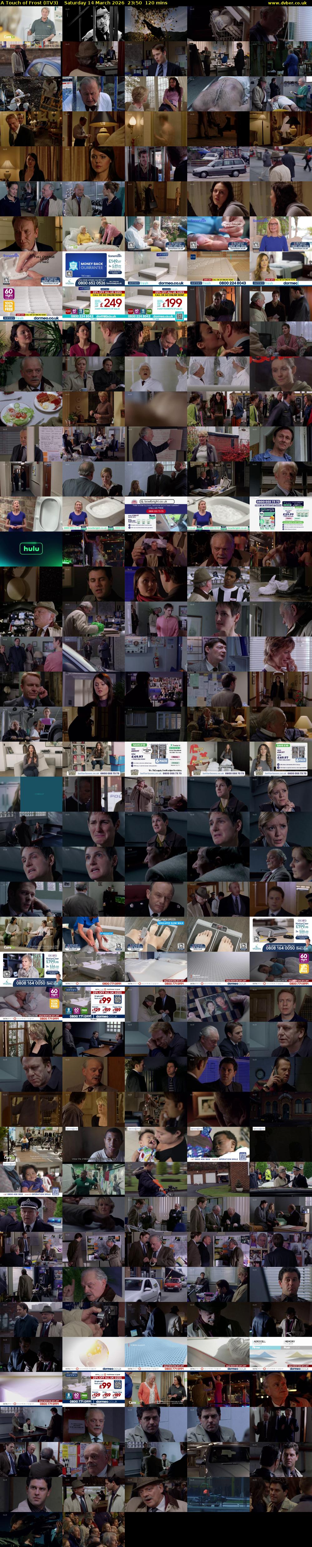 A Touch of Frost (ITV3) Saturday 14 March 2026 23:50 - 01:50