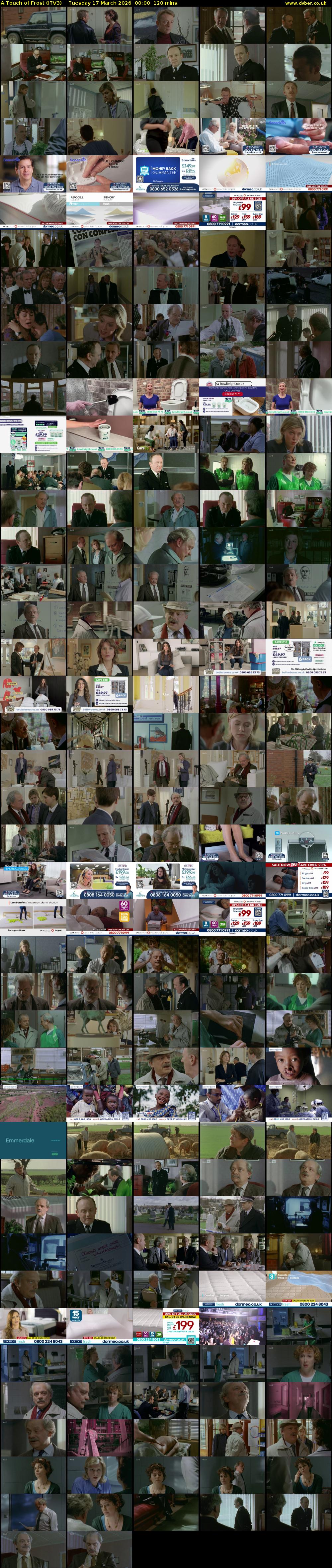 A Touch of Frost (ITV3) Tuesday 17 March 2026 00:00 - 02:00