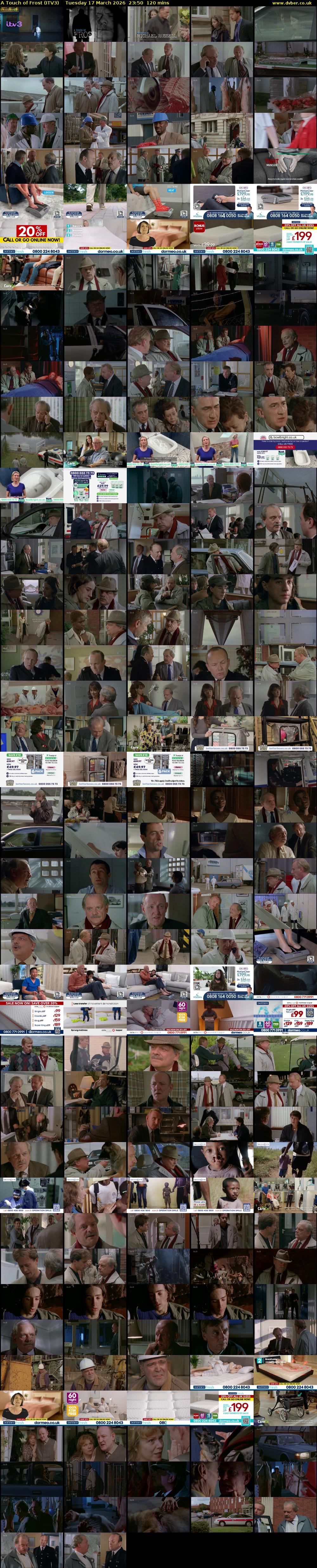 A Touch of Frost (ITV3) Tuesday 17 March 2026 23:50 - 01:50