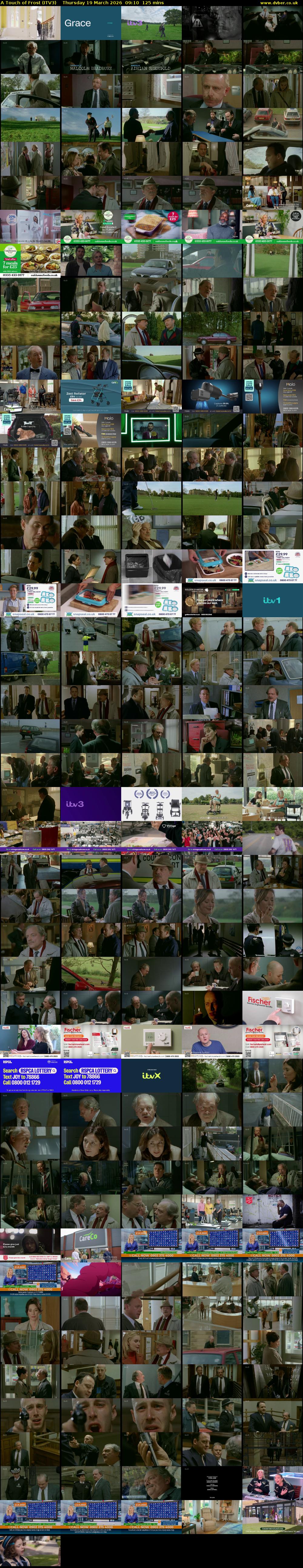 A Touch of Frost (ITV3) Thursday 19 March 2026 09:10 - 11:15