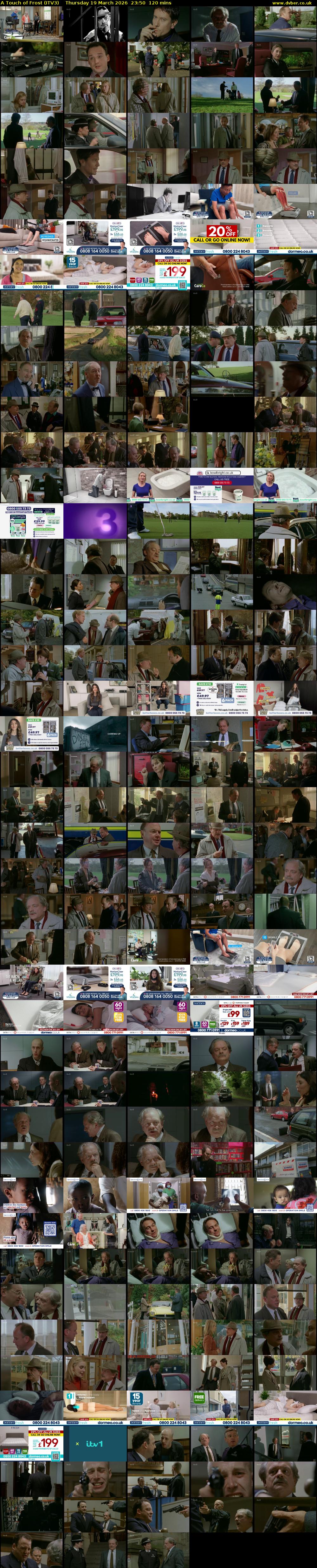 A Touch of Frost (ITV3) Thursday 19 March 2026 23:50 - 01:50