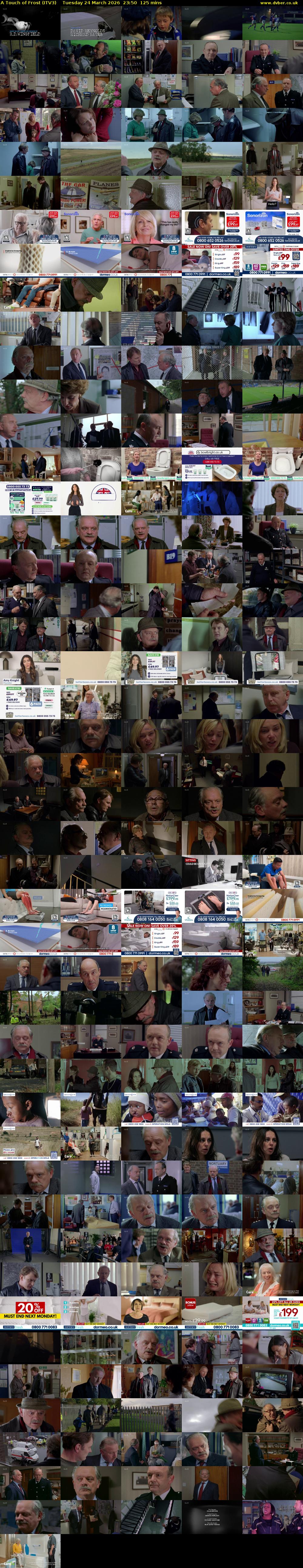 A Touch of Frost (ITV3) Tuesday 24 March 2026 23:50 - 01:55