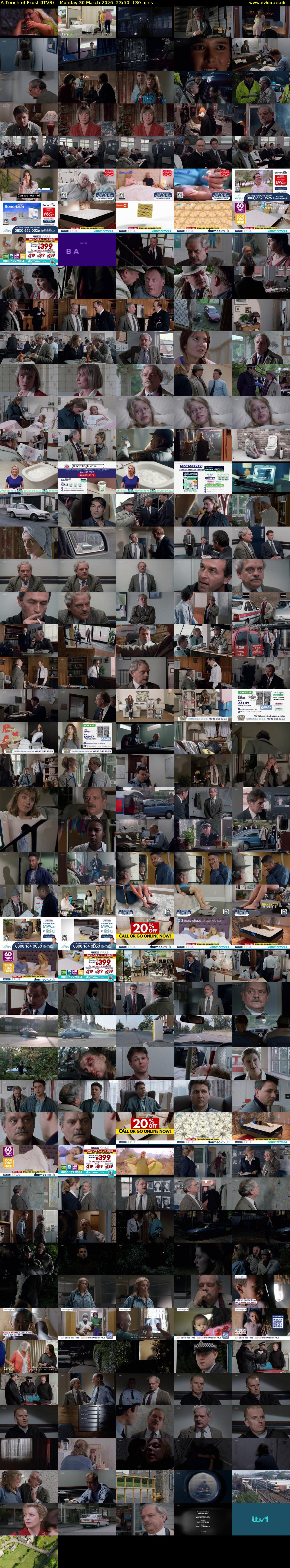 A Touch of Frost (ITV3) Monday 30 March 2026 23:50 - 02:00