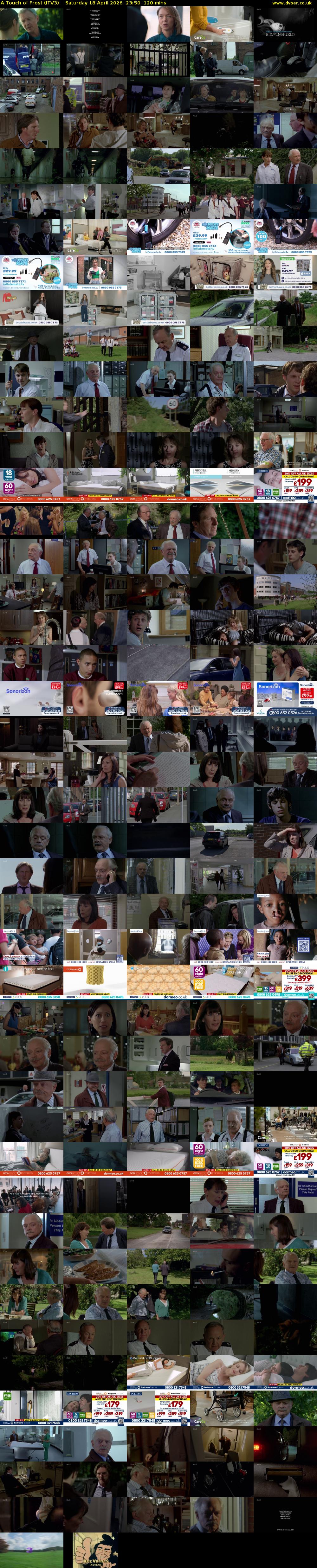 A Touch of Frost (ITV3) Saturday 18 April 2026 23:50 - 01:50