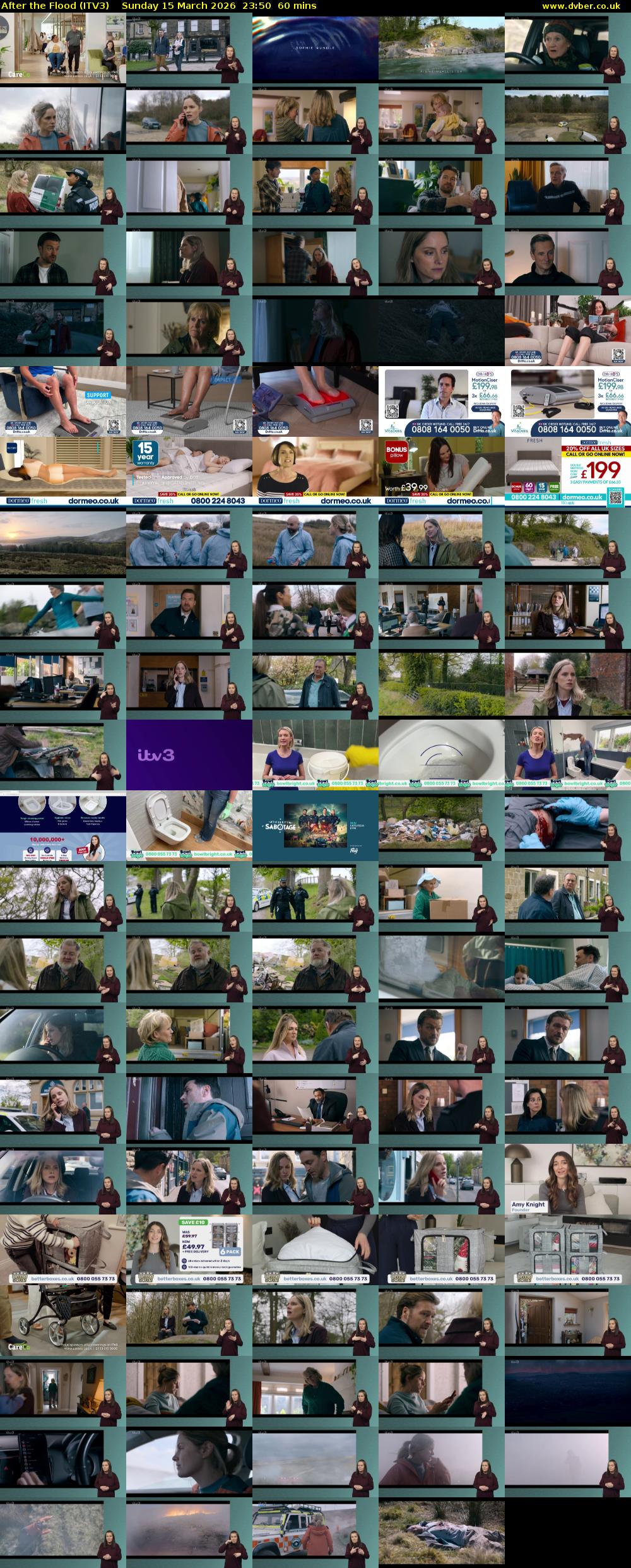After the Flood (ITV3) Sunday 15 March 2026 23:50 - 00:50