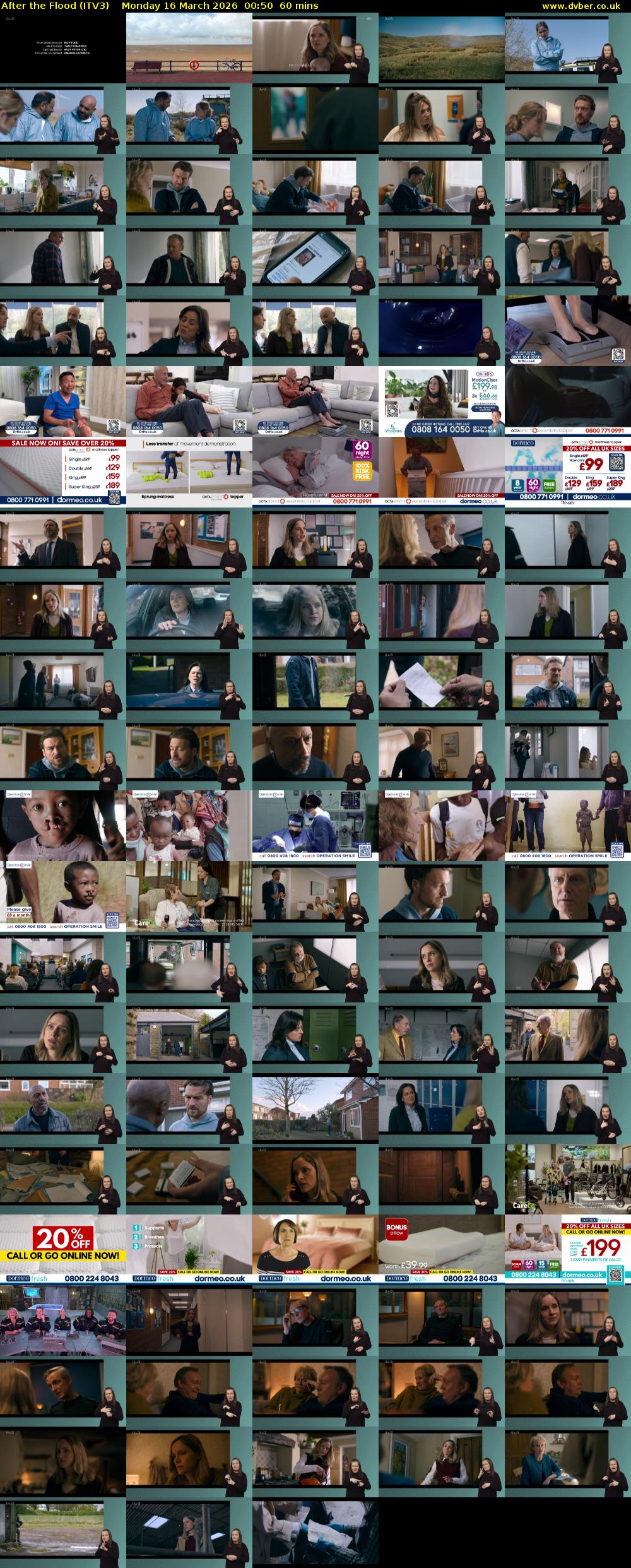 After the Flood (ITV3) Monday 16 March 2026 00:50 - 01:50