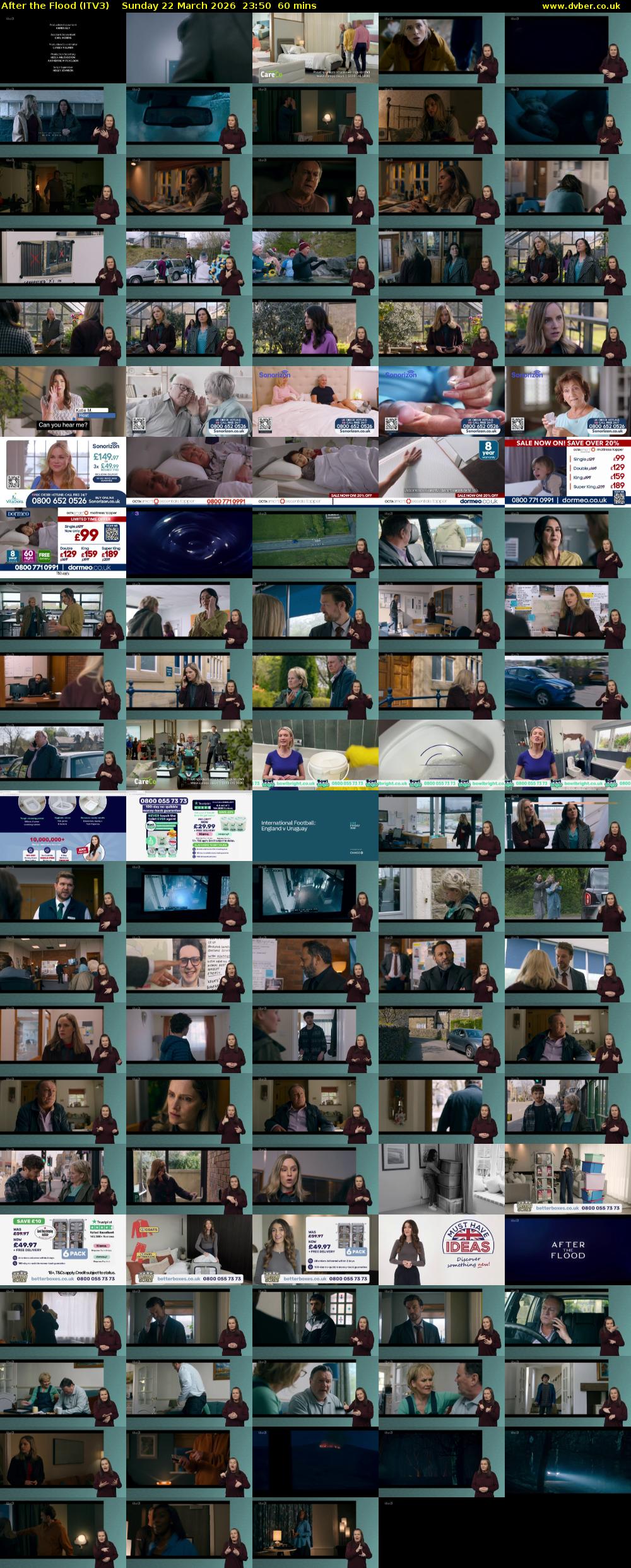 After the Flood (ITV3) Sunday 22 March 2026 23:50 - 00:50