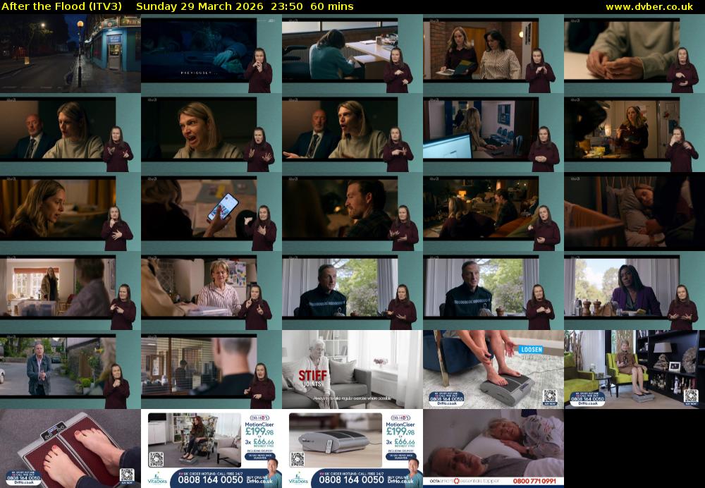 After the Flood (ITV3) Sunday 29 March 2026 23:50 - 00:50