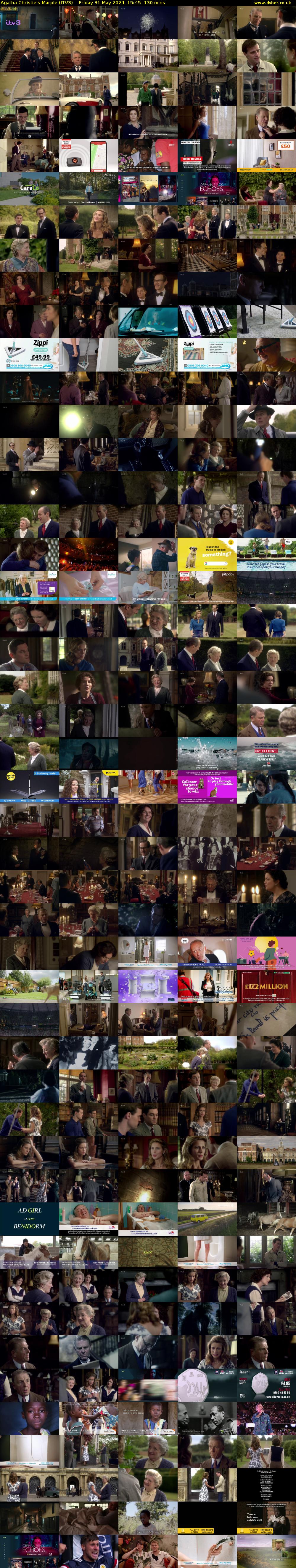 Agatha Christie's Marple (ITV3) Friday 31 May 2024 15:45 - 17:55