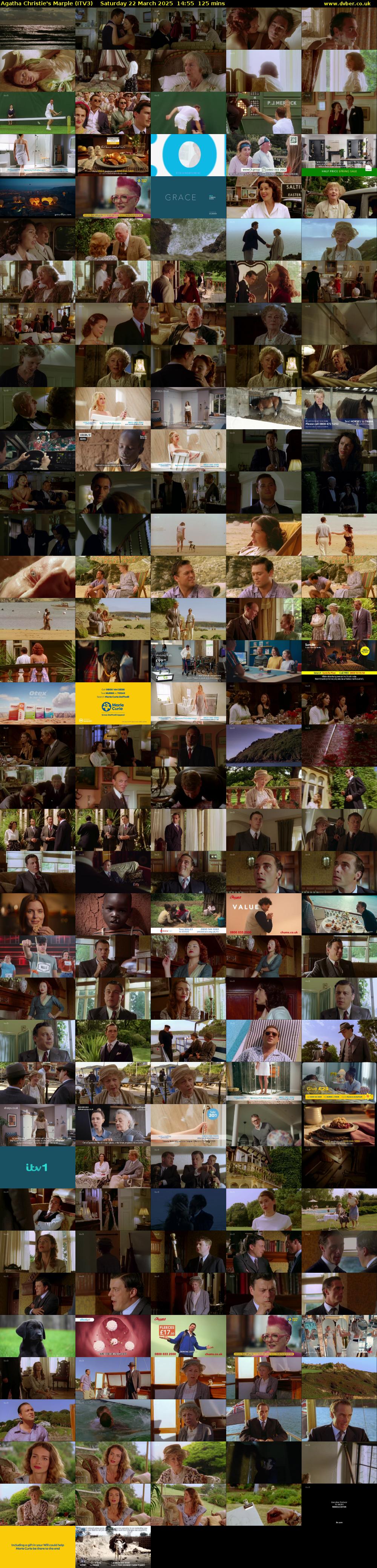 Agatha Christie's Marple (ITV3) Saturday 22 March 2025 14:55 - 17:00