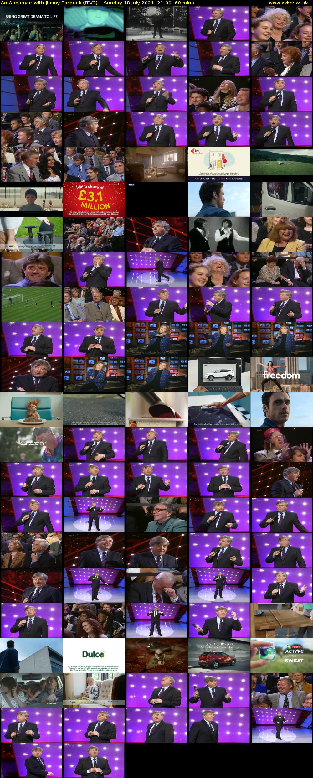 An Audience with Jimmy Tarbuck (ITV3) Sunday 18 July 2021 21:00 - 22:00