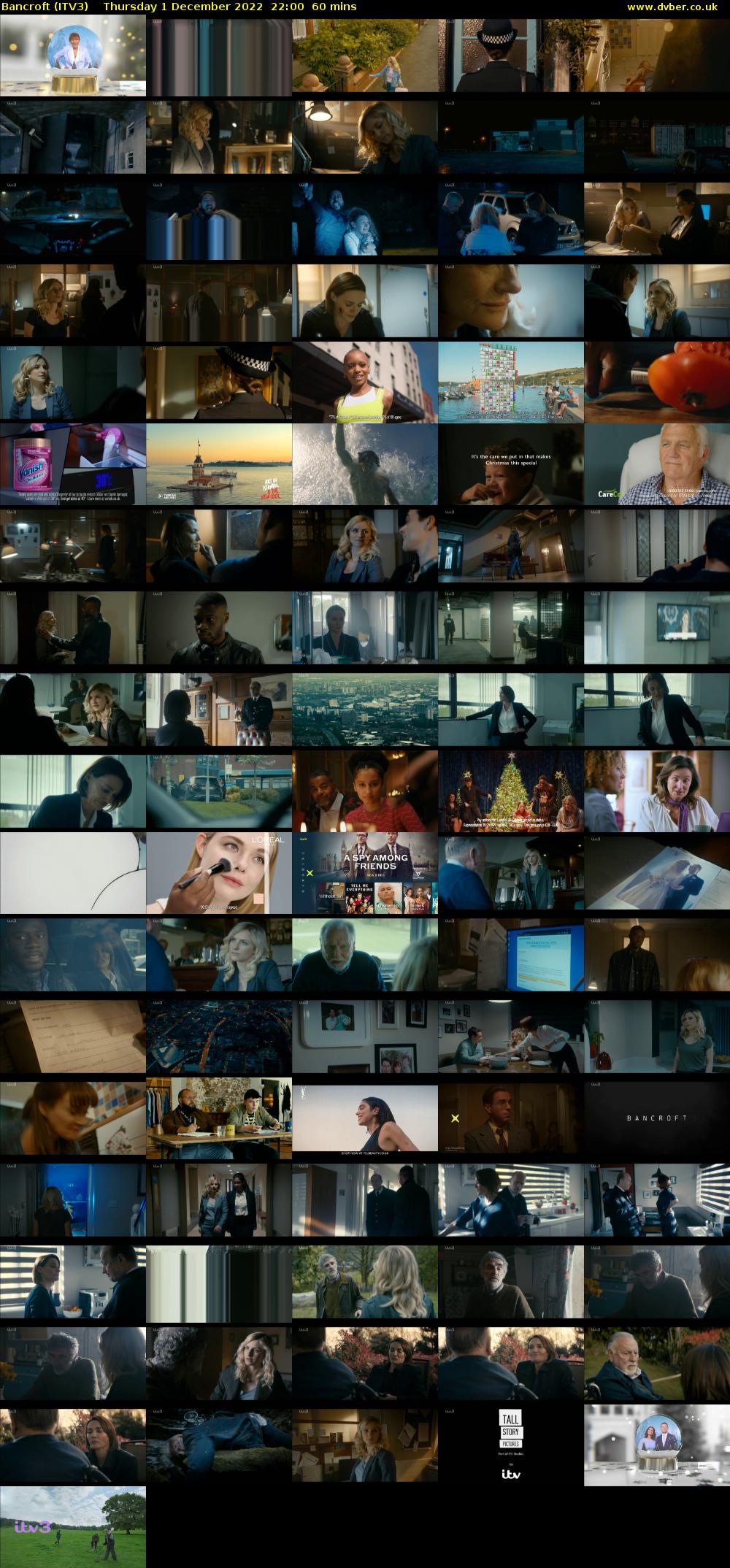Bancroft (ITV3) Thursday 1 December 2022 22:00 - 23:00