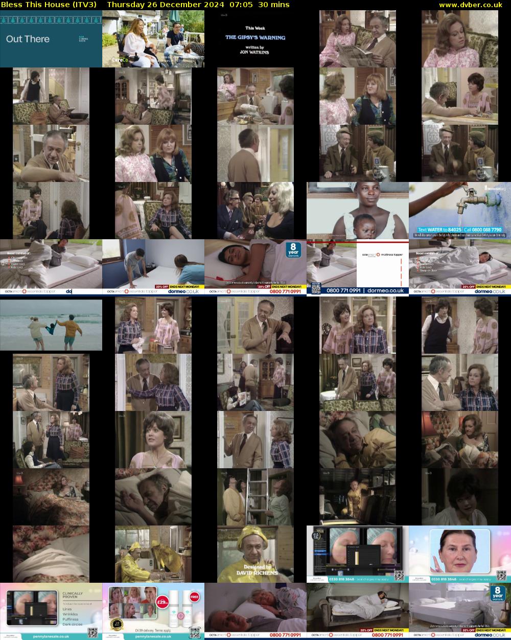 Bless This House (ITV3) Thursday 26 December 2024 07:05 - 07:35