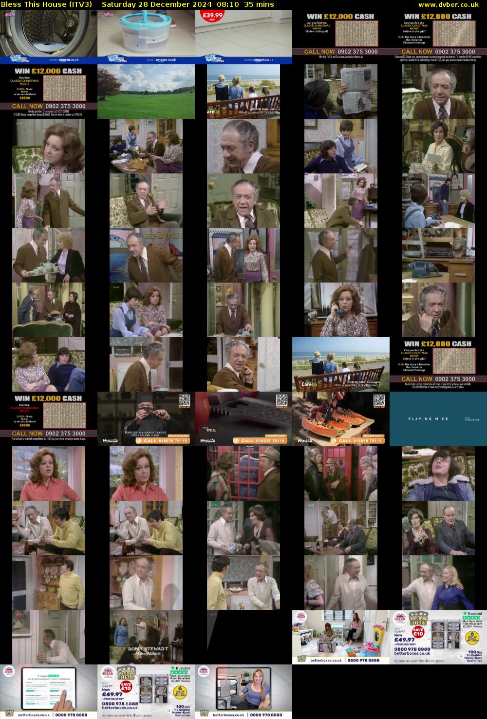 Bless This House (ITV3) Saturday 28 December 2024 08:10 - 08:45