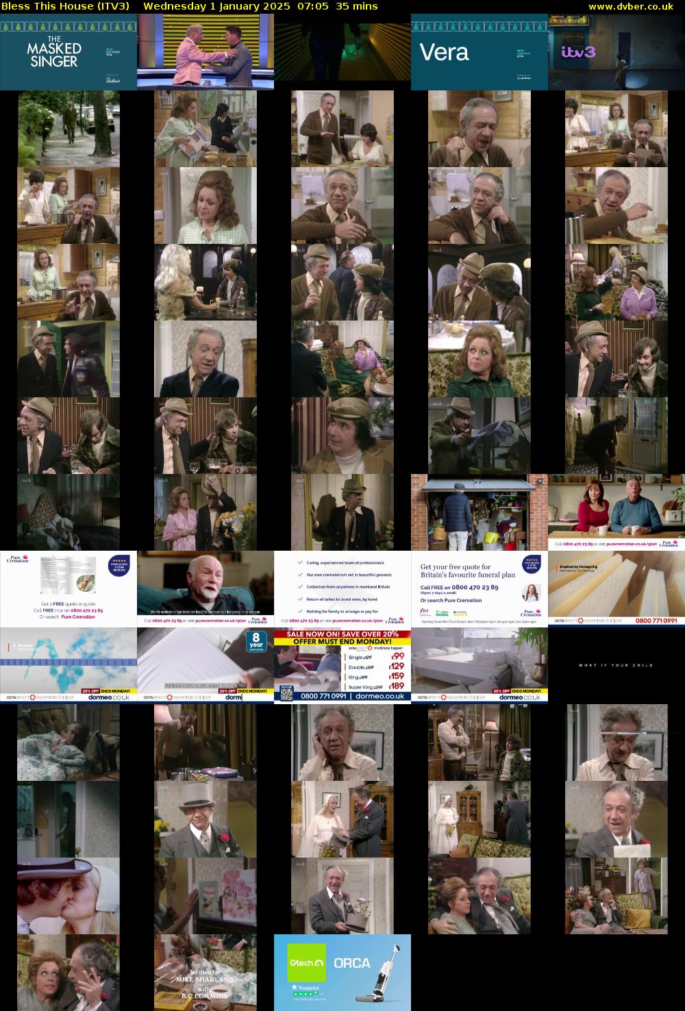 Bless This House (ITV3) Wednesday 1 January 2025 07:05 - 07:40