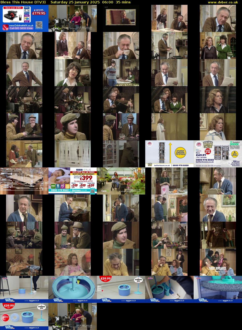 Bless This House (ITV3) Saturday 25 January 2025 06:00 - 06:35