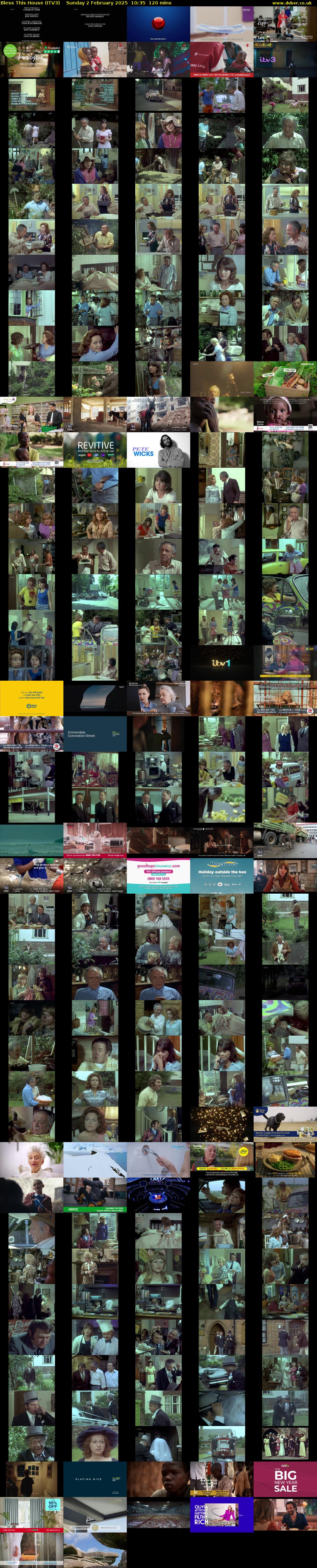 Bless This House (ITV3) Sunday 2 February 2025 10:35 - 12:35