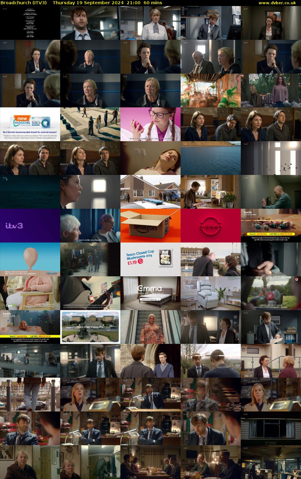Broadchurch (ITV3) Thursday 19 September 2024 21:00 - 22:00