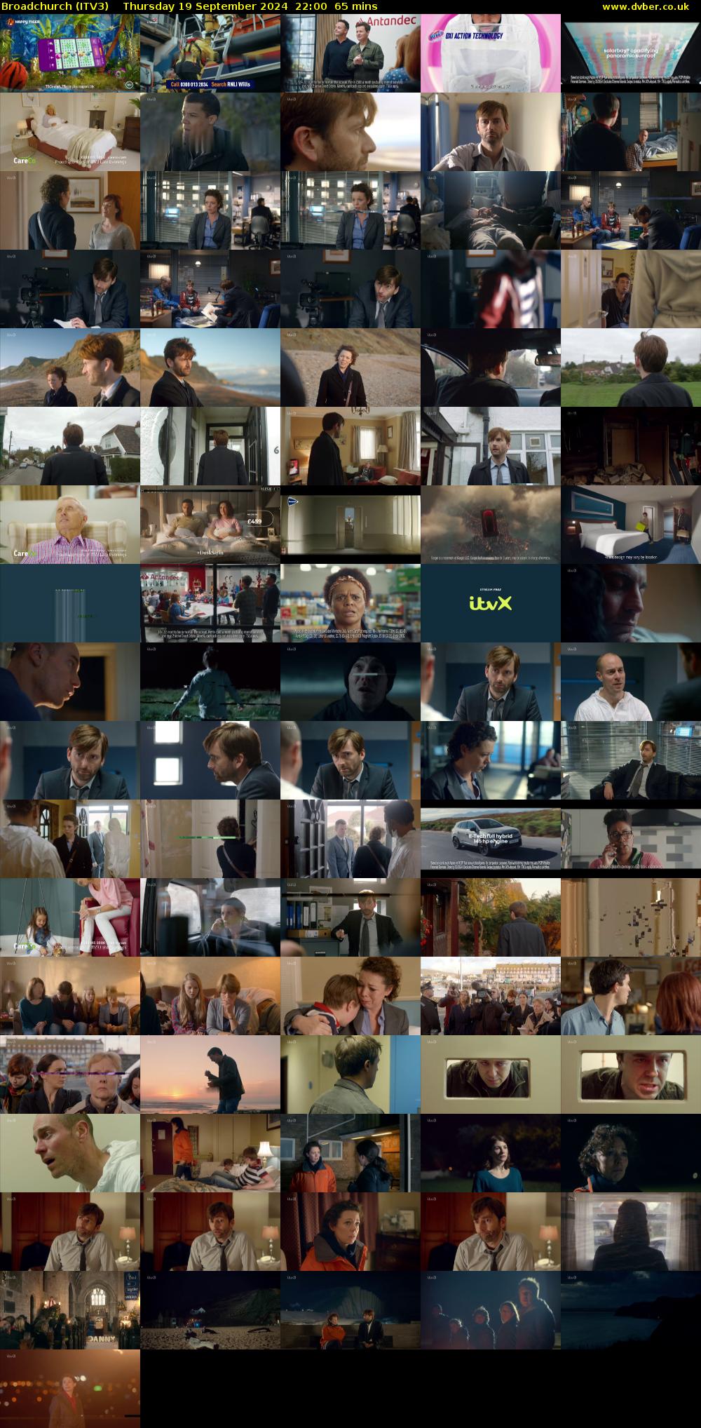 Broadchurch (ITV3) Thursday 19 September 2024 22:00 - 23:05