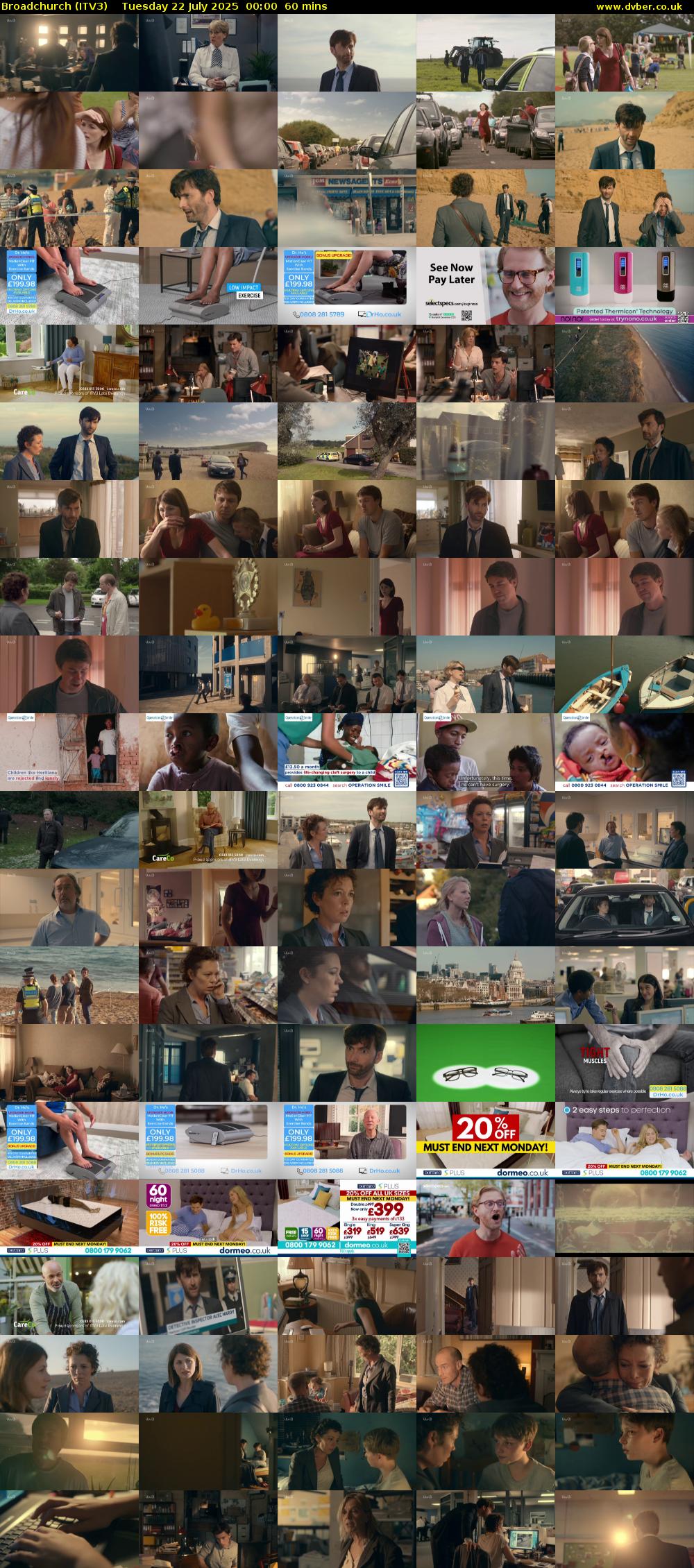 Broadchurch (ITV3) Tuesday 22 July 2025 00:00 - 01:00