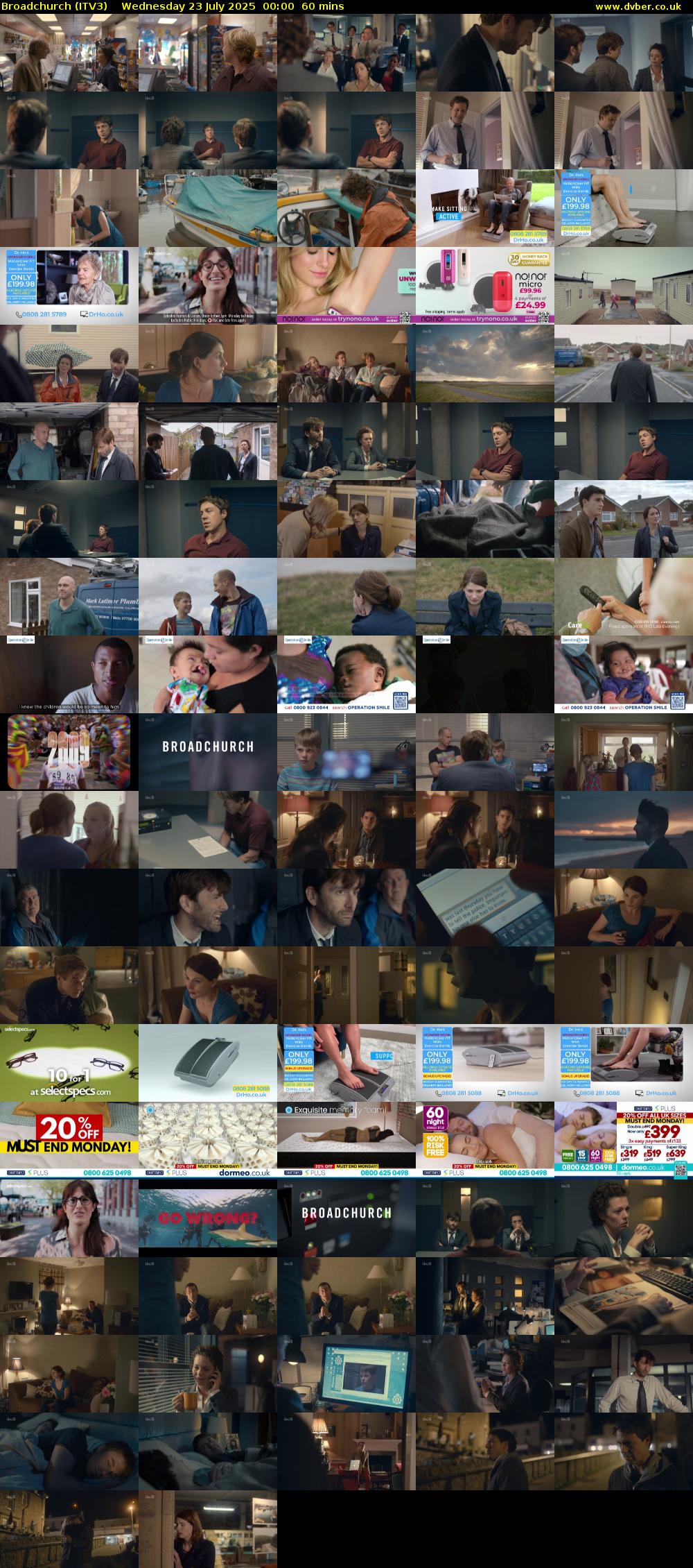 Broadchurch (ITV3) Wednesday 23 July 2025 00:00 - 01:00