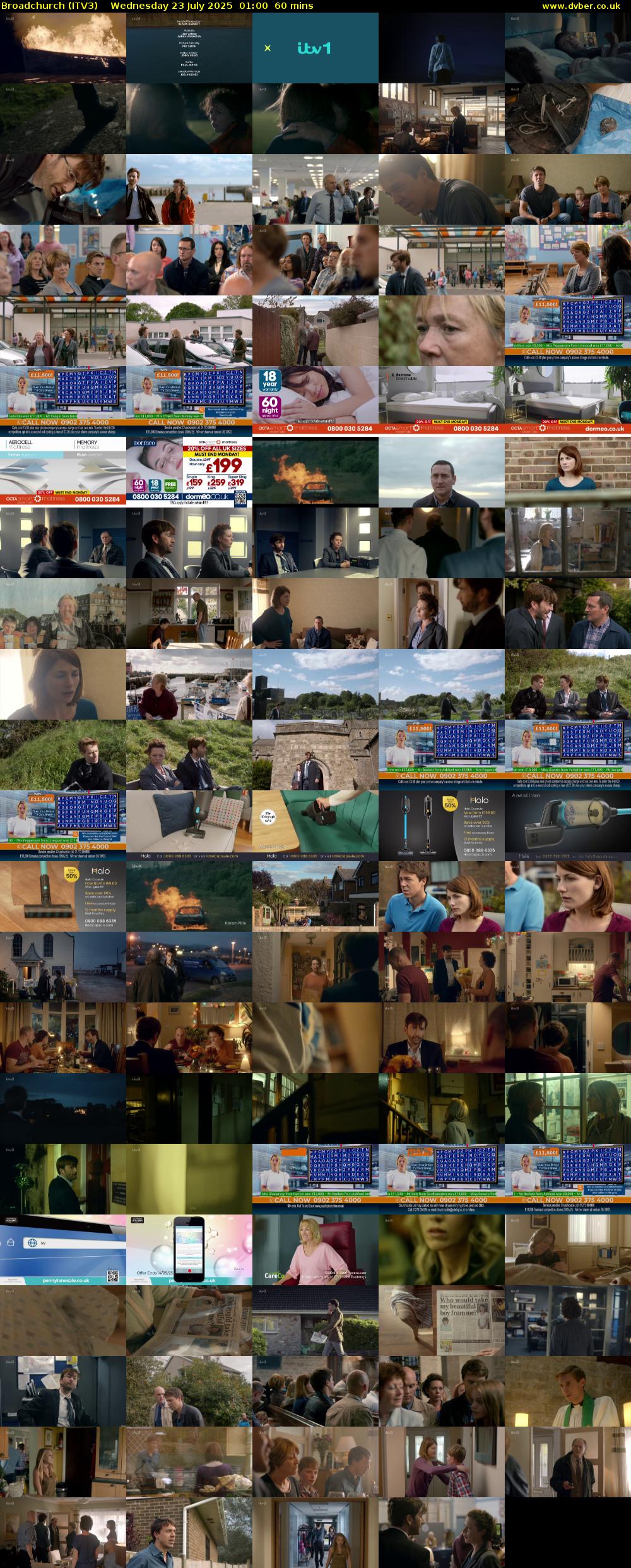 Broadchurch (ITV3) Wednesday 23 July 2025 01:00 - 02:00