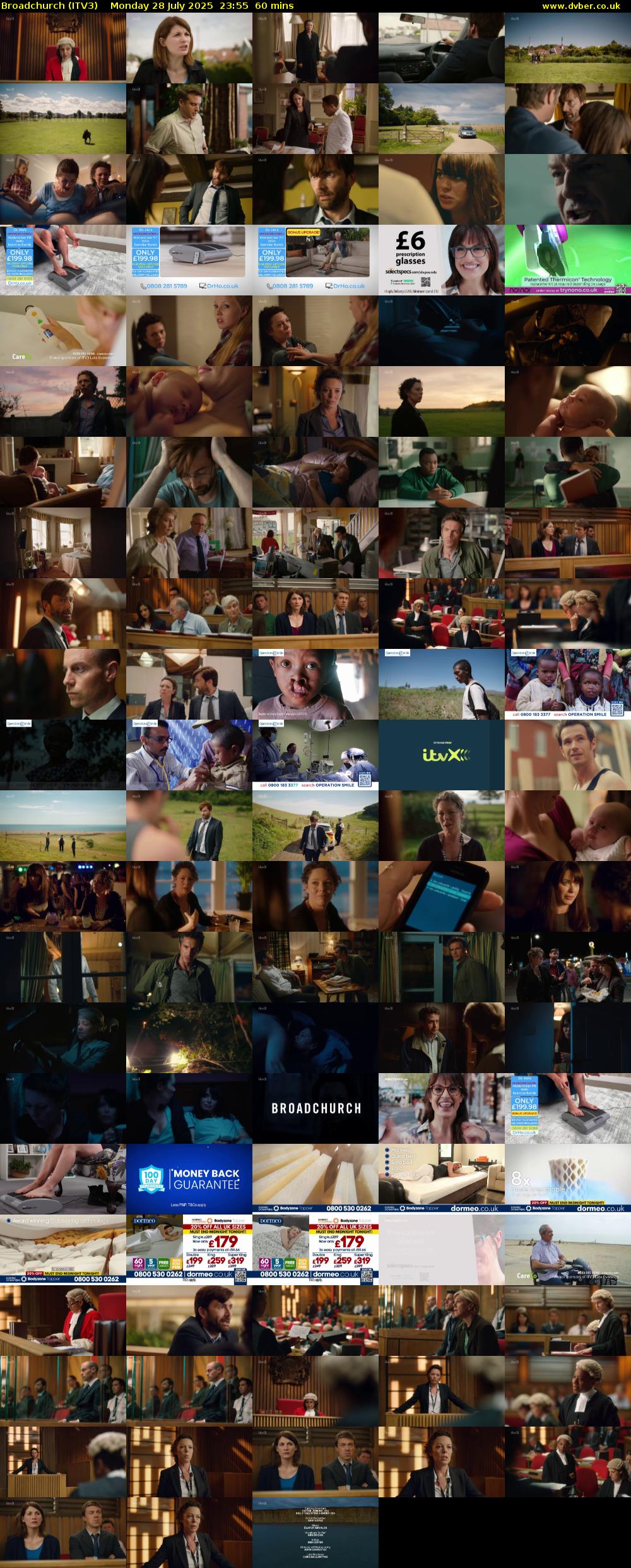 Broadchurch (ITV3) Monday 28 July 2025 23:55 - 00:55