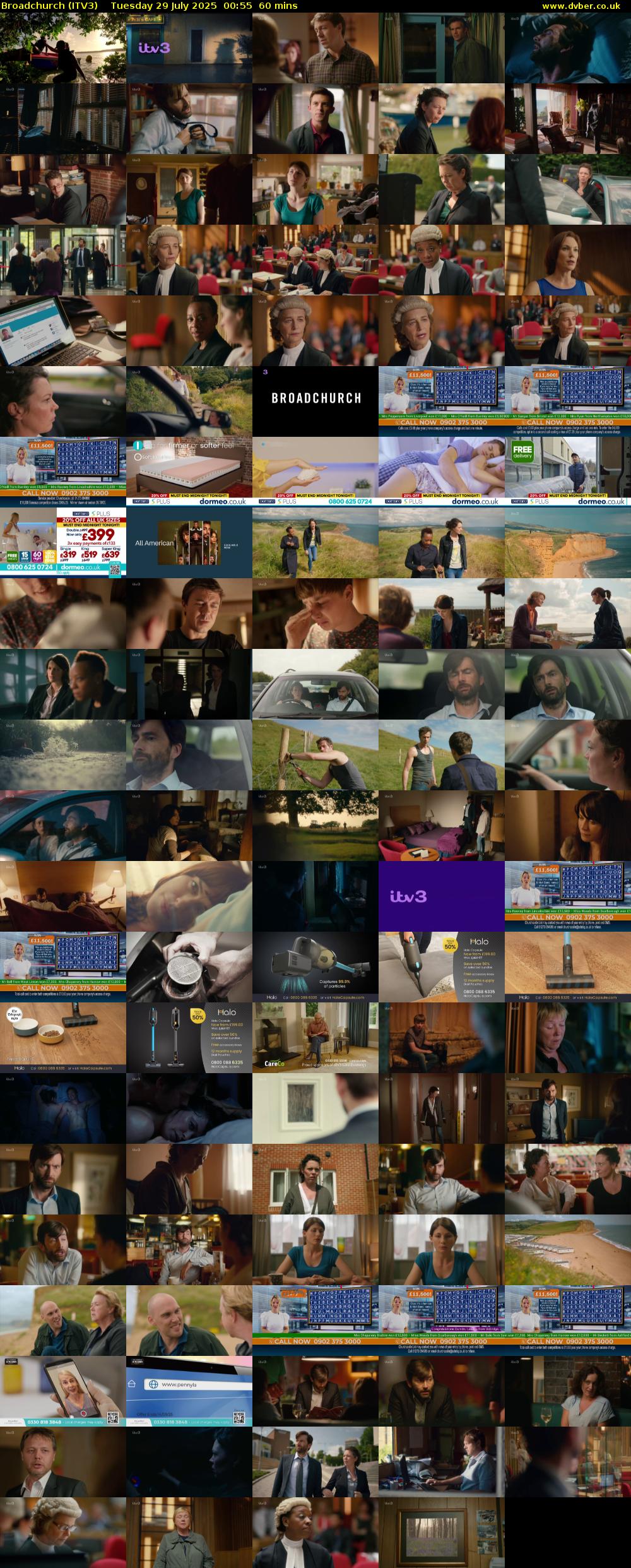 Broadchurch (ITV3) Tuesday 29 July 2025 00:55 - 01:55