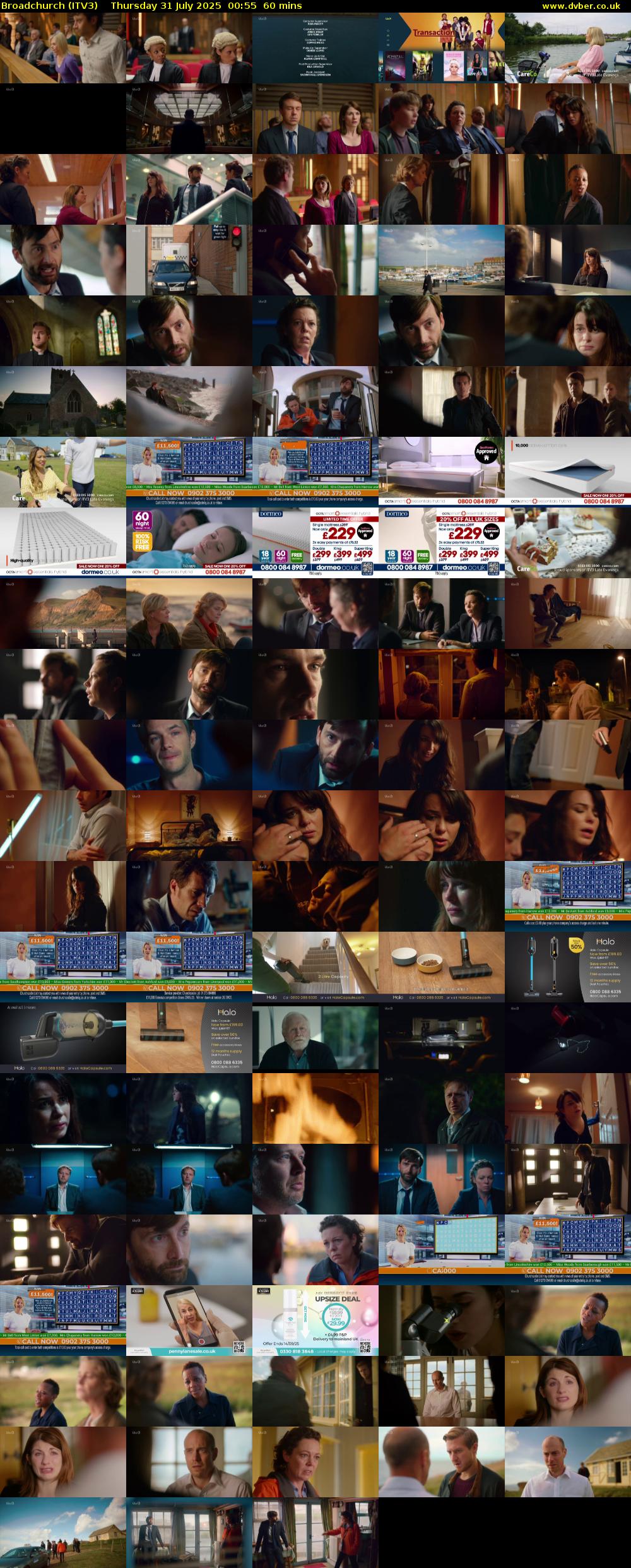 Broadchurch (ITV3) Thursday 31 July 2025 00:55 - 01:55