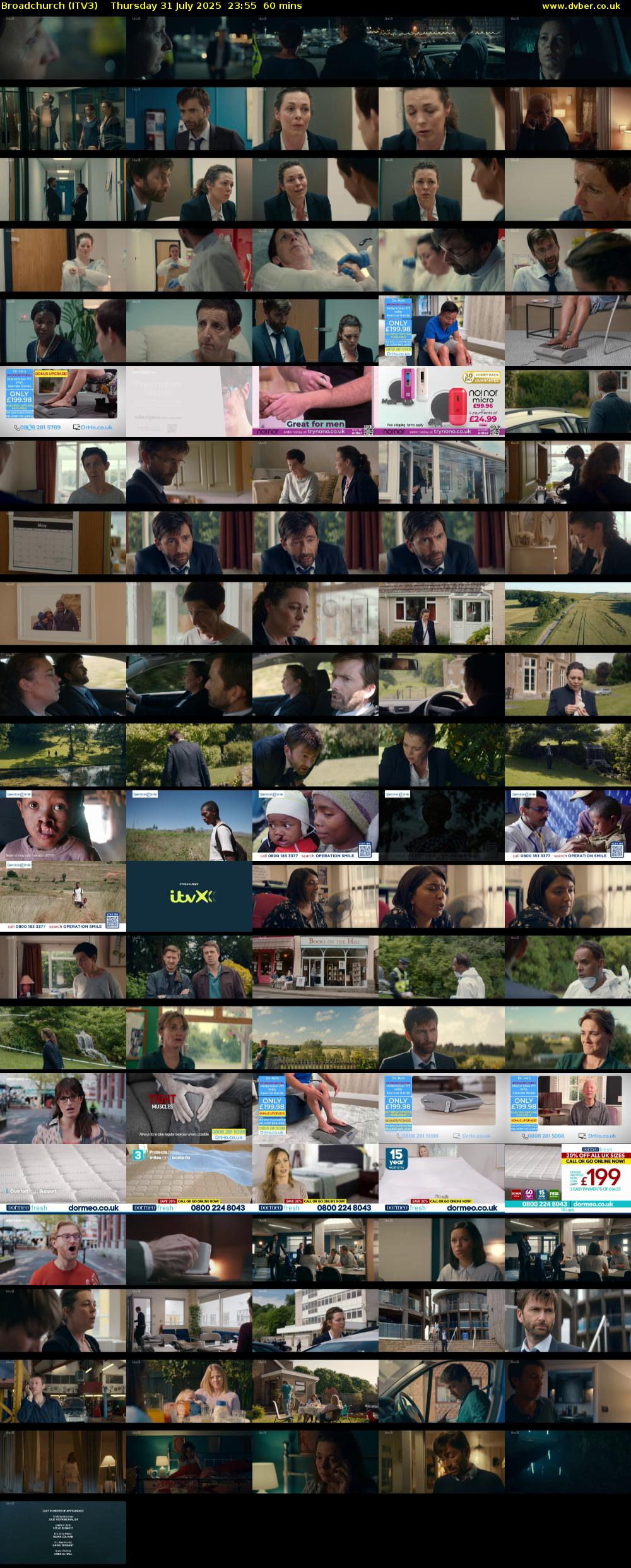 Broadchurch (ITV3) Thursday 31 July 2025 23:55 - 00:55