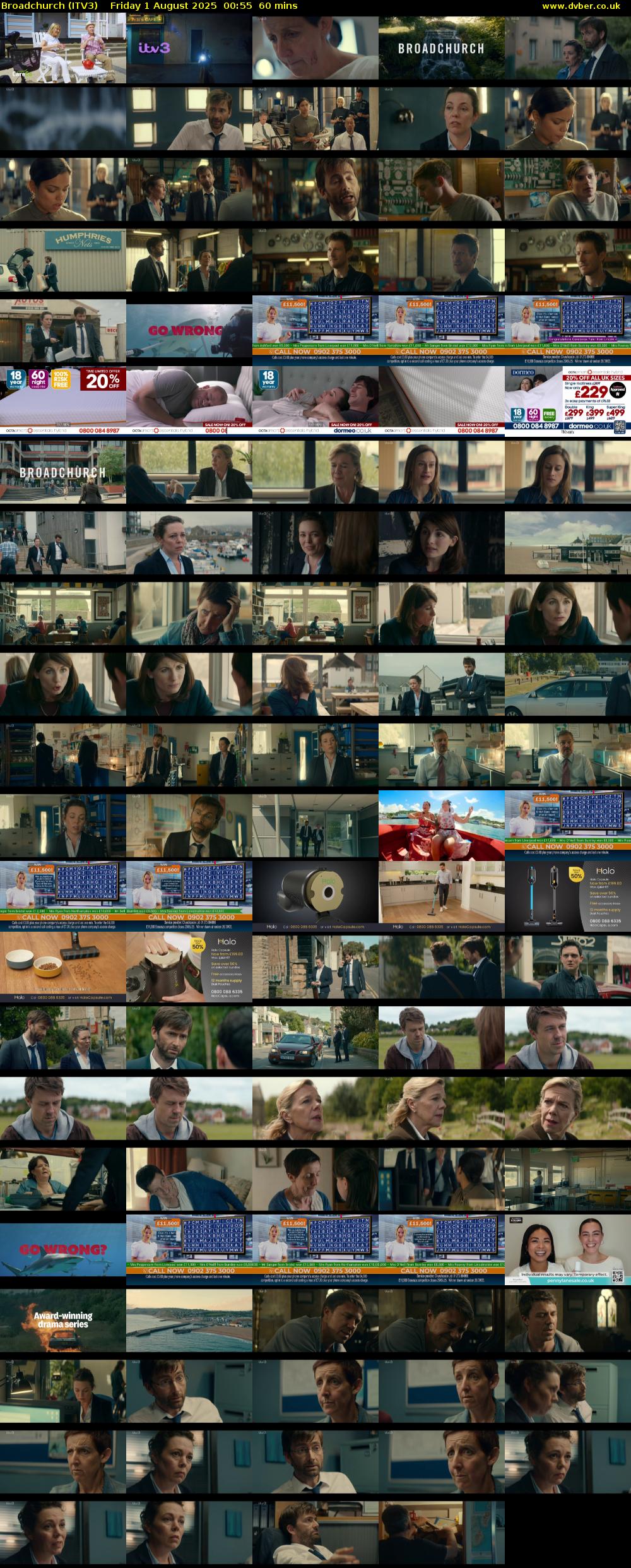 Broadchurch (ITV3) Friday 1 August 2025 00:55 - 01:55