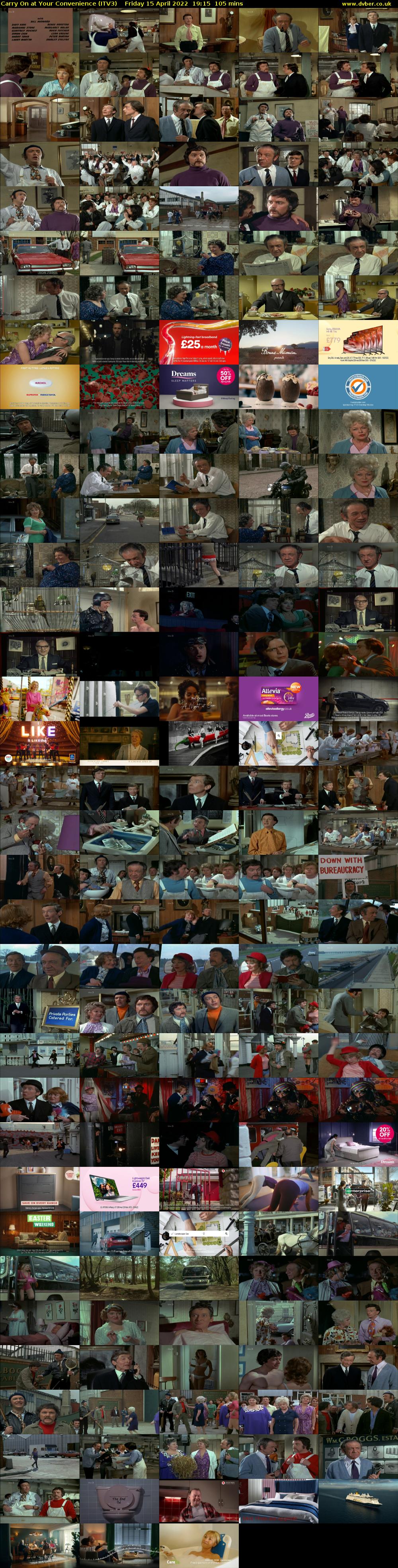 Carry On at Your Convenience (ITV3) Friday 15 April 2022 19:15 - 21:00