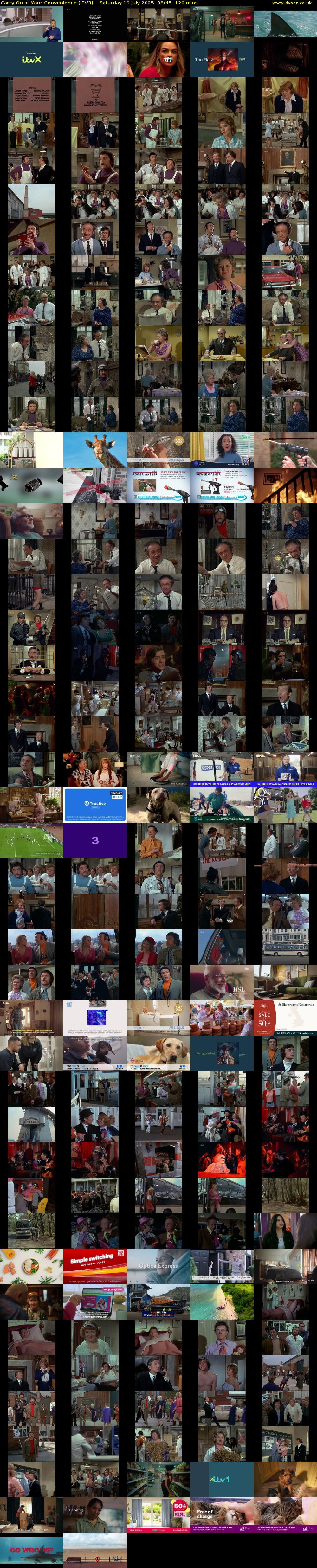 Carry On at Your Convenience (ITV3) Saturday 19 July 2025 08:45 - 10:45